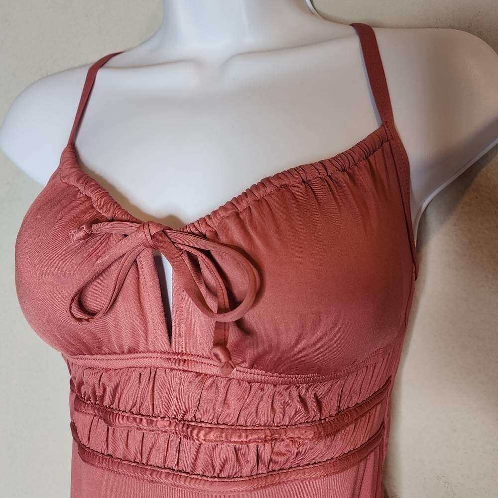 Kona Sol Pink one piece swimsuit. Like new. - Picture 8 of 13
